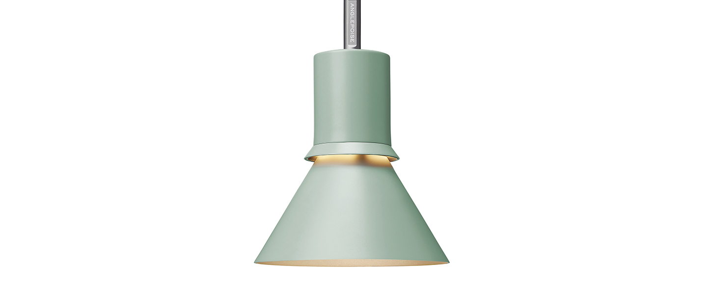 Suspension pendant light type 80 vert pistache o14 5cm h20 6cm anglepoise normal