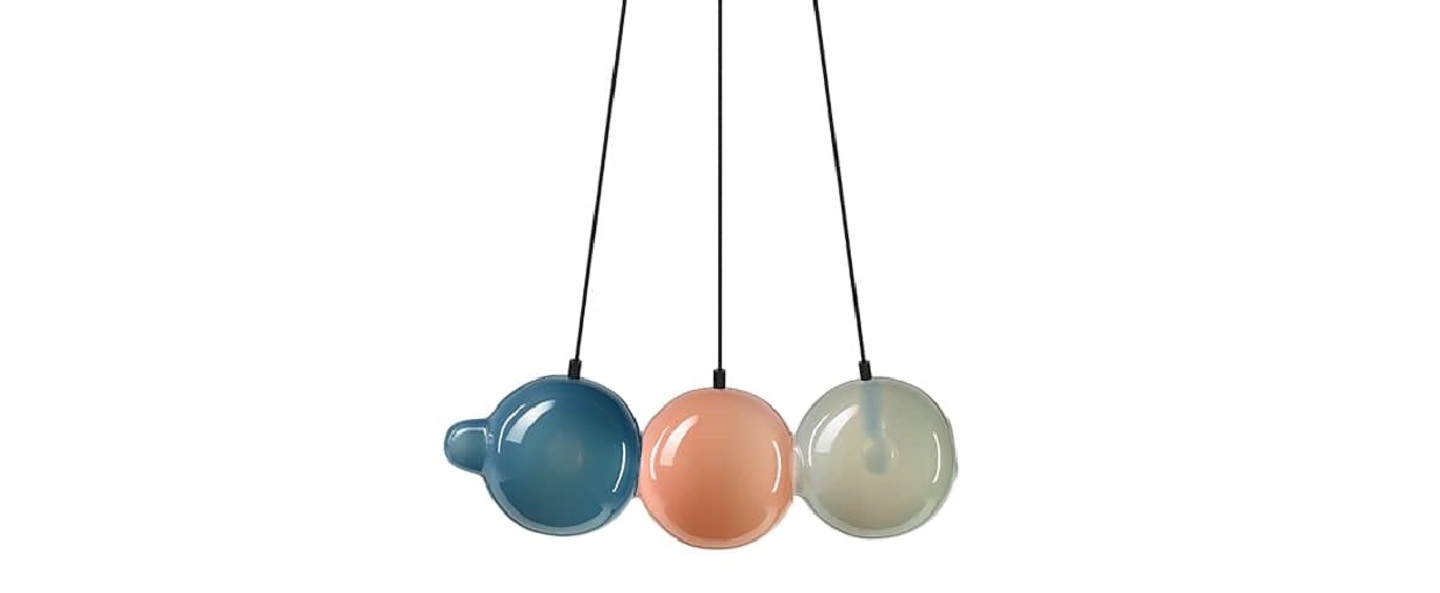 banner-image Suspension pendulum 3 bleu rose gris l60cm h21 5cm bomma normal