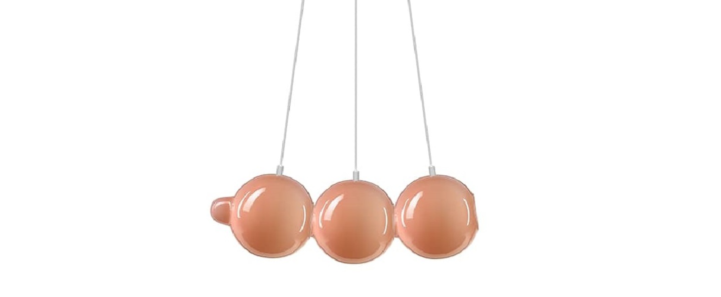 banner-image Suspension pendulum 3 rose l60cm h21 5cm bomma normal