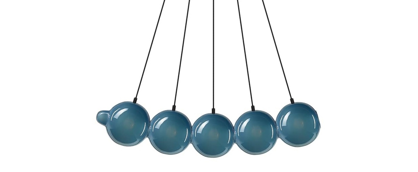 banner-image Suspension pendulum 5 bleu l97cm h24cm bomma normal