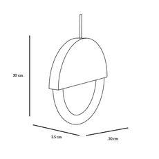 Percent hanne willmann suspension pendant light  eno studio hw01en001010  design signed nedgis 74069 thumb