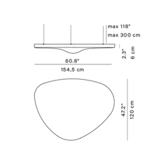 Petale d71p1v avec optic direct indirect odile decq suspension pendant light  luceplan 1d710p1v0002 1d716dl0002  design signed nedgis 122884 thumb