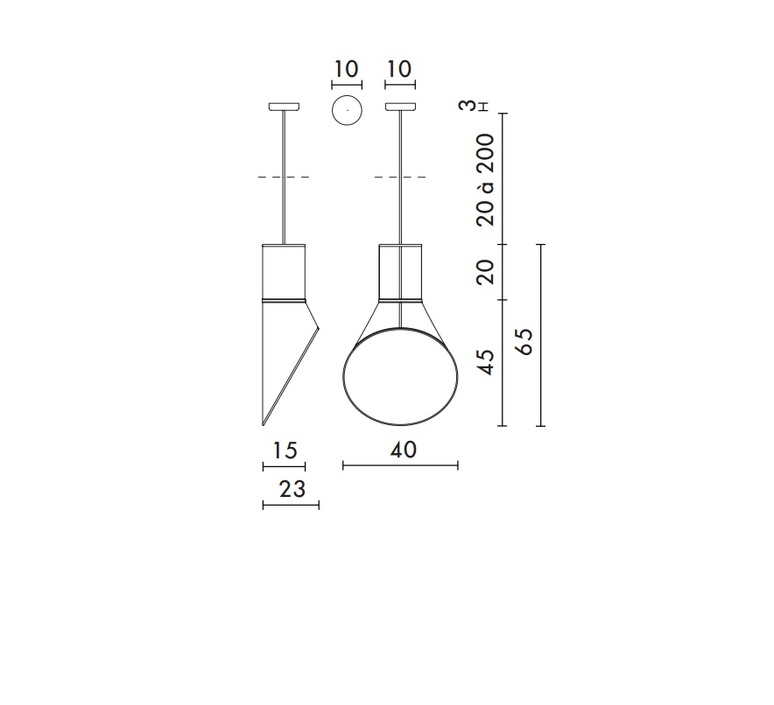 Petit cargo herve langlais designheure s65pccb luminaire lighting design signed 13468 product