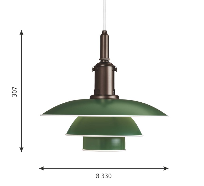 Ph3 3 poul henningsen suspension pendant light  louis poulsen 5741094833  design signed nedgis 82311 product