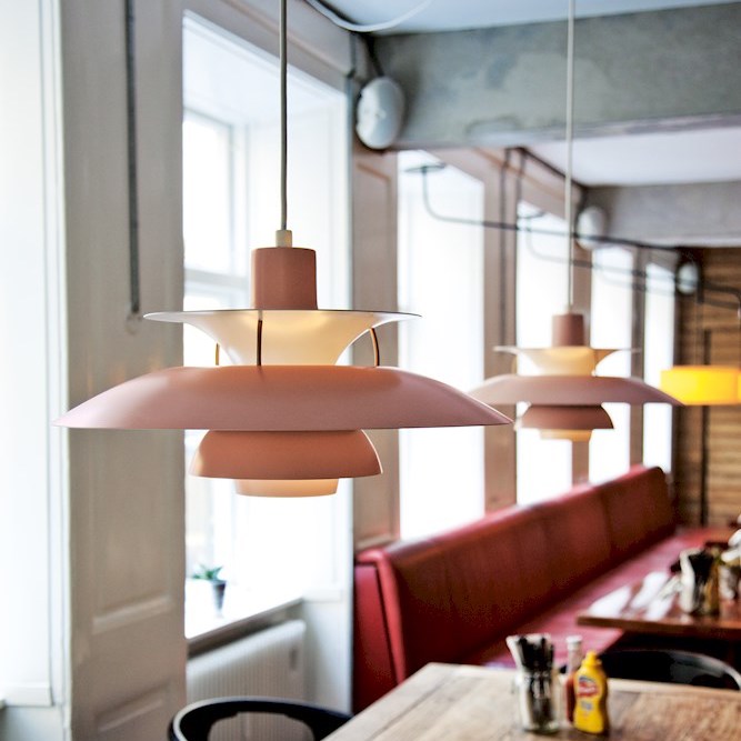 正規品 Louis Poulsen PH5 Louis Poulsen PH 5 Monochrome pendant, pale pewter | Finnish