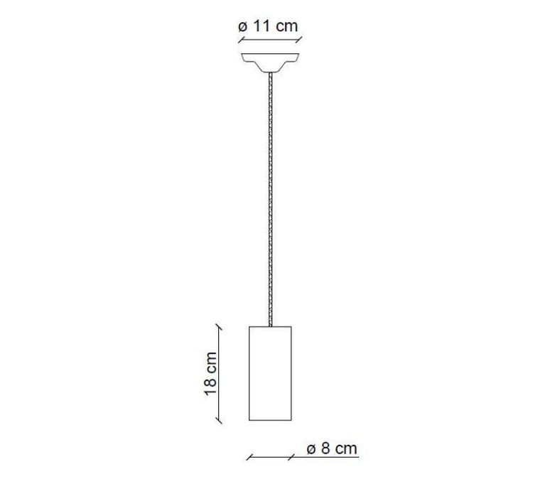 Pi cilindro giorgio biscaro suspension pendant light  ferroluce c2501 roc  design signed nedgis 163390 product