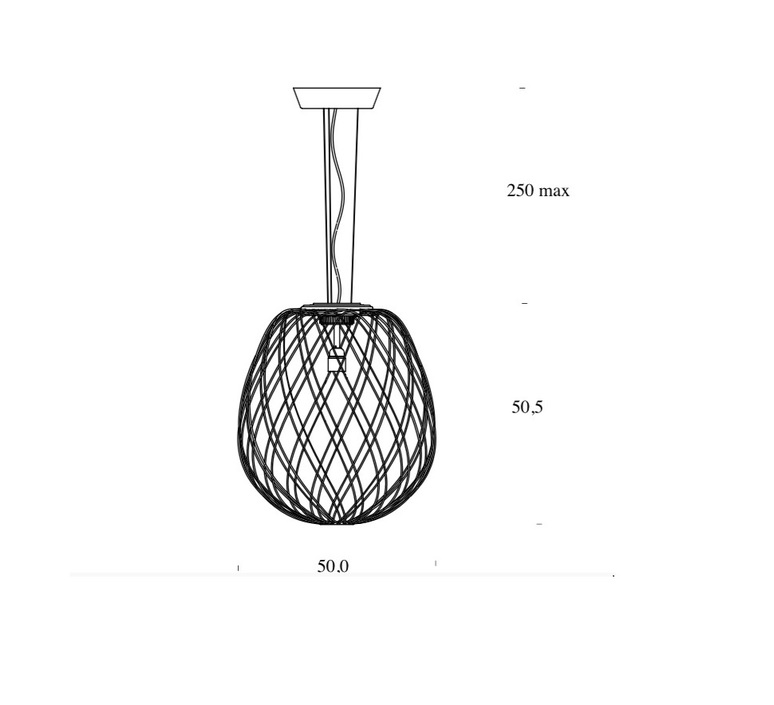 Pinecone paola nanove fontanaarte 4339ti luminaire lighting design signed 24594 product