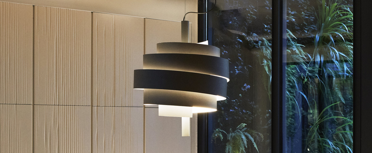 banner-image Suspension piola led graphite dimmable h58cm o44 5cm marset normal