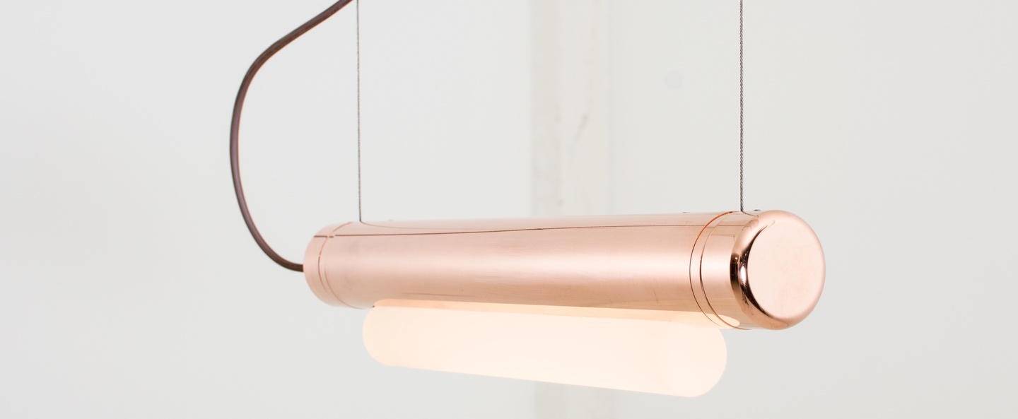 banner-image Suspension pipeline 40 mlv cuivre led 2700k 185lm l42cm h7 5cm andlight normal
