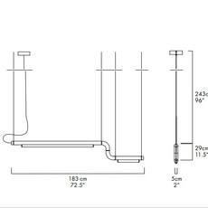 Pipeline cm2 010 caine heintzman suspension pendant light  andlight pip cm2 p bk 30 010 230  design signed nedgis 159722 thumb