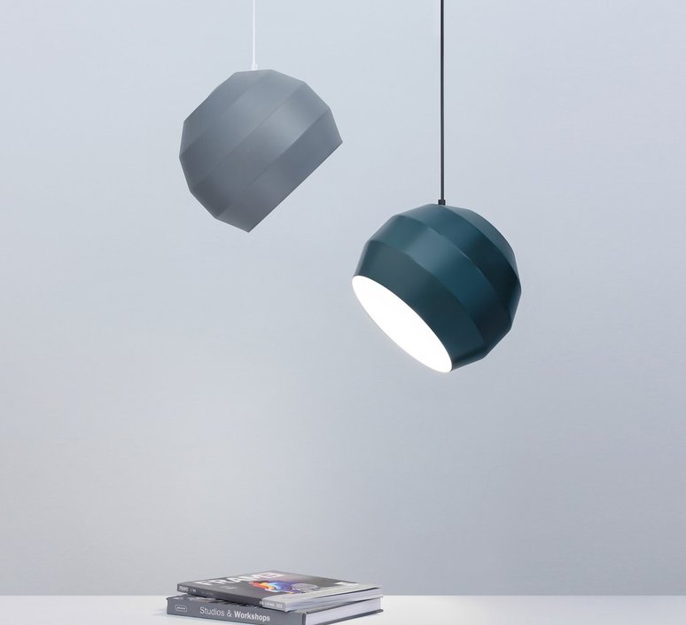 Pitch  suspension pendant light  vitamin pitch pendant grey  design signed 39399 product