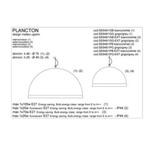 Suspension, PLANCTON, blanc, Ø75cm Karman Luminaires Nedgis Suspension, PLANCTON, blanc, Ø75cm Karman Luminaires Nedgis