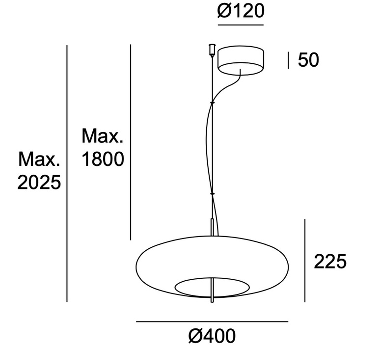 Plat studio nahtrang suspension pendant light  leds c4 00 8403 05 15  design signed nedgis 144739 product