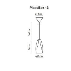 Pleat box 13 led xavier manosa suspension pendant light  marset a636 401 4135 27k  design signed nedgis 171486 thumb