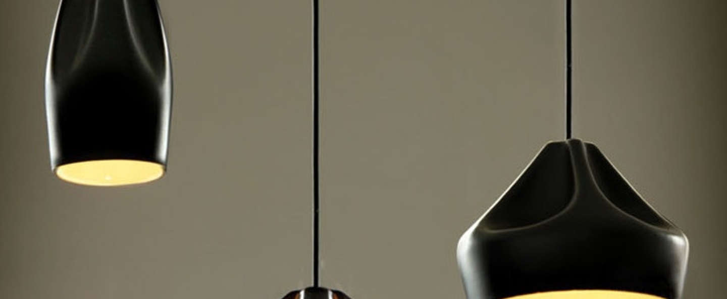 banner-image Suspension pleat box noir et or o34cm marset normal