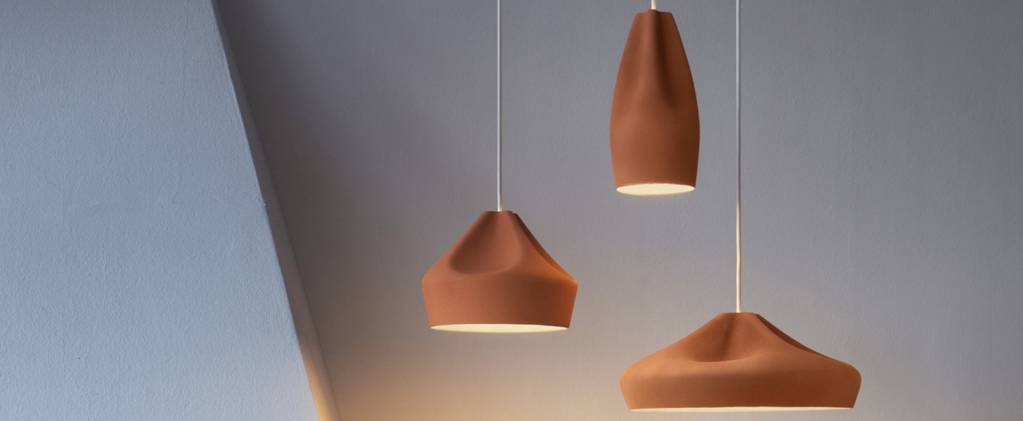 banner-image Suspension pleat box terracotta or o21cm marset normal