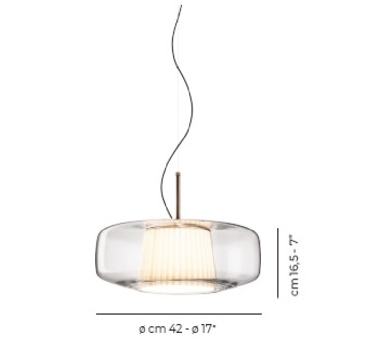 Plisse sp g quel designer chiaramonte marin suspension  vistosi pliss sp g crps br2 l22 ce  design signed nedgis 195145 product