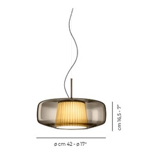 Plisse sp g quel designer chiaramonte marin suspension  vistosi pliss sp g fups br2 l22 ce  design signed nedgis 195151 thumb