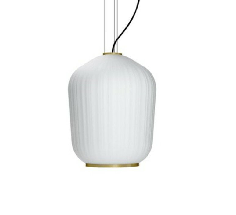 Plissee quel designer sebastian herkner suspension  classicon plissee pendant brass  design signed nedgis 203074 product