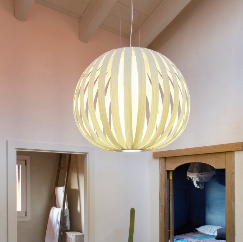 Pendant light, Poppy, ivory white, Ø73cm - LZF - Nedgis Lighting