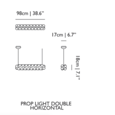 Prop light double horizontal bertjan pot suspension pendant light  moooi molpr0dh36wa   design signed 38601 thumb