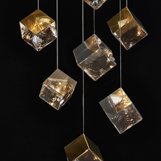 Pyrite studio dechem suspension pendant light  bomma or wout canopy  design signed nedgis 118115 thumb