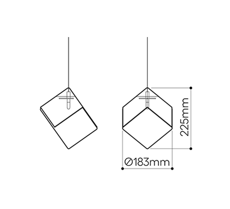 Pyrite studio dechem suspension pendant light  bomma or wout canopy  design signed nedgis 118122 product