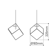 Pyrite studio dechem suspension pendant light  bomma or wout canopy  design signed nedgis 118122 thumb