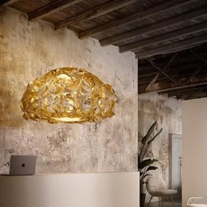 Quantica adriano rachele suspension pendant light  slamp quasxl0gld01t00000eu  design signed nedgis 176907 thumb