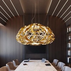 Quantica adriano rachele suspension pendant light  slamp quasxl0gld01t00000eu  design signed nedgis 176908 thumb