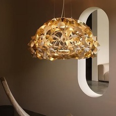 Quantica adriano rachele suspension pendant light  slamp quasl00gld01t00000eu  design signed nedgis 176902 thumb