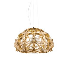 Quantica adriano rachele suspension pendant light  slamp quasl00gld01t00000eu  design signed nedgis 176903 thumb