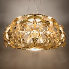 Quantica adriano rachele suspension pendant light  slamp quasl00gld01t00000eu  design signed nedgis 176904 thumb