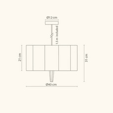 Rain quel designer  suspension  robin 01681  design signed nedgis 190624 thumb