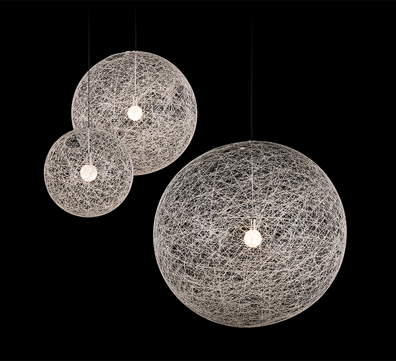 Random light ii medium cable 10m bertjan pot suspension pendant light  moooi 8718282340340  design signed nedgis 116474 product