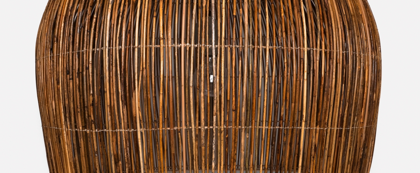 banner-image Suspension rattan bell l naturel o76cm h66cm ay illuminate normal