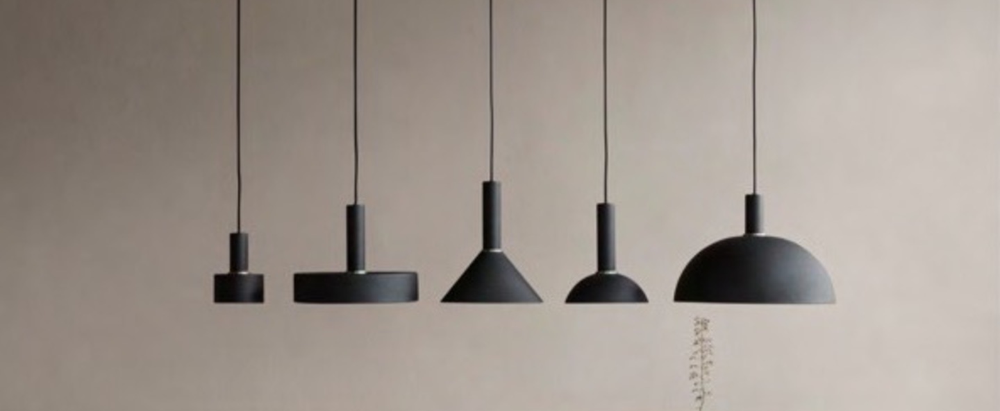 banner-image Suspension record shade noir o30cm h7cm ferm living normal