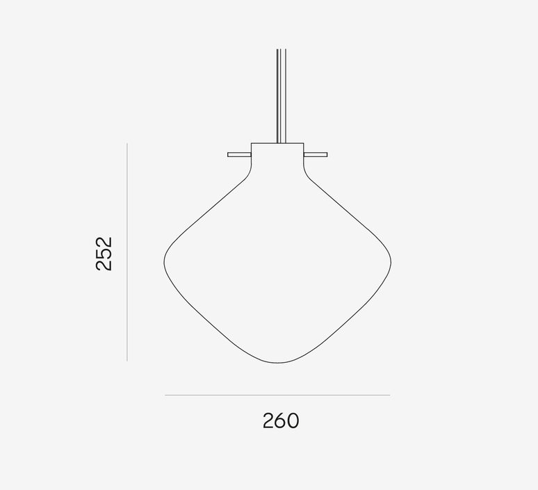 Repose 260  gamfratesi suspension pendant light  lyfa 191026015  design signed nedgis 131628 product