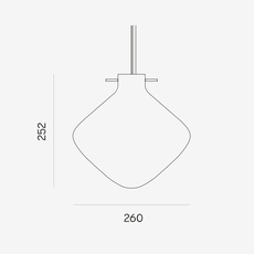 Repose 260  gamfratesi suspension pendant light  lyfa 191026015  design signed nedgis 131628 thumb