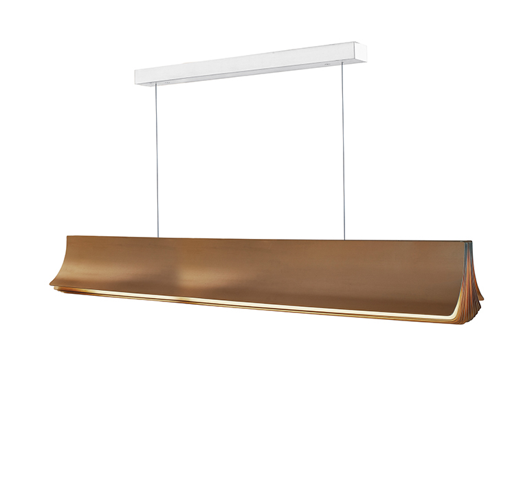 Respiro 3 philippe nigro suspension pendant light  dcw respiro3 gold gold  design signed nedgis 102339 product