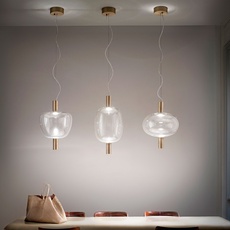 Riflesso 2  suspension pendant light  vistosi riflesso sp 2 crtr bks 2700k phasecut  design signed nedgis 149512 thumb