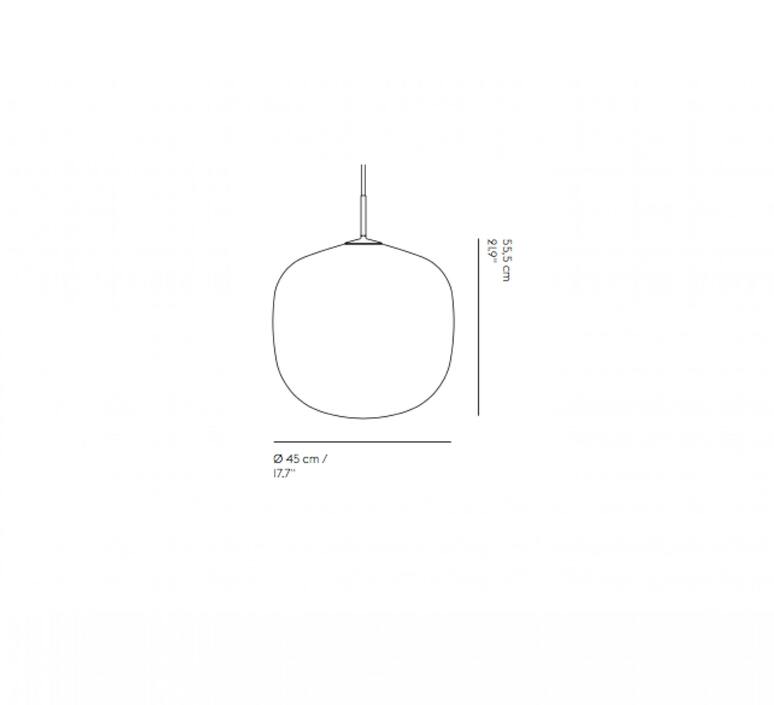 Rime taf architects suspension pendant light  muuto 22413  design signed nedgis 94074 product