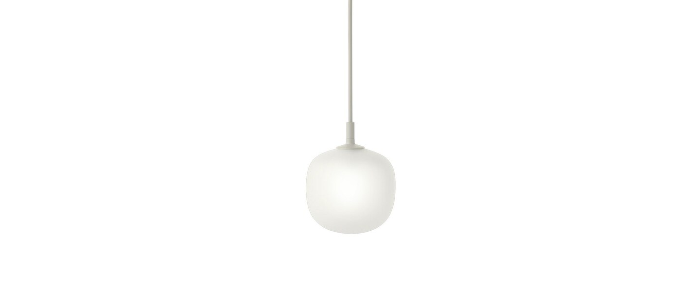banner-image Suspension rime gris opalin o12cm h15cm muuto normal