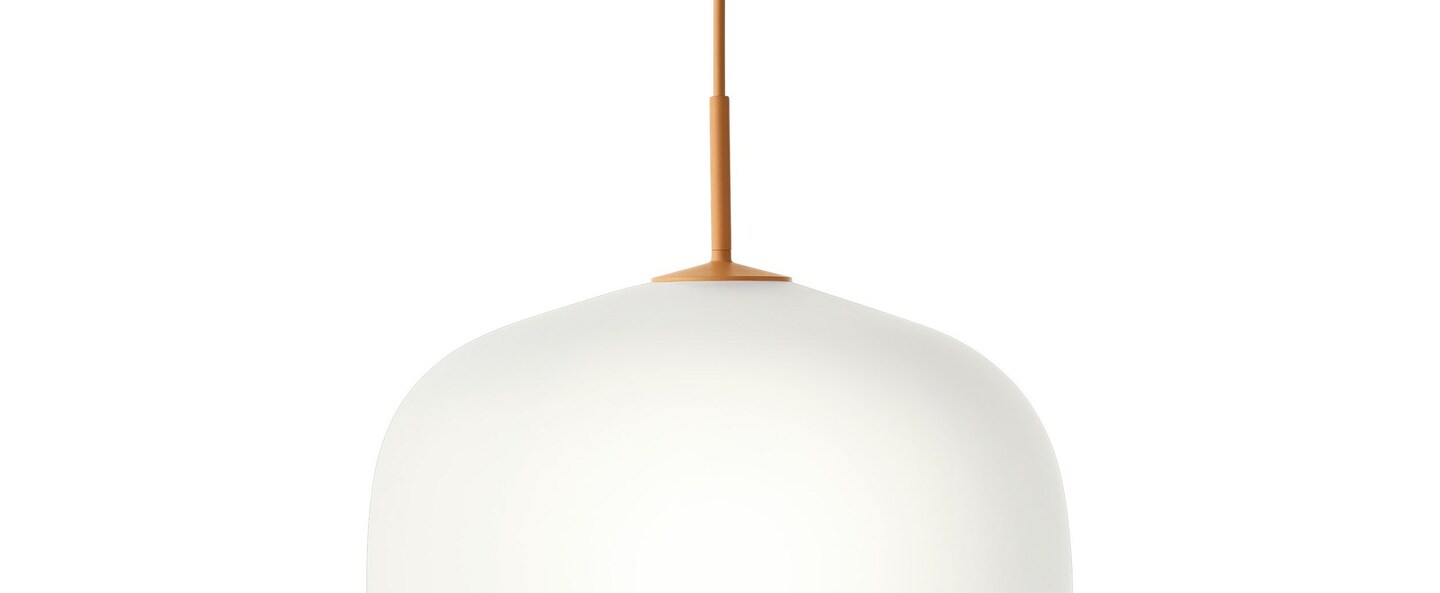 banner-image Suspension rime orange opalin o45cm h55 5cm muuto normal