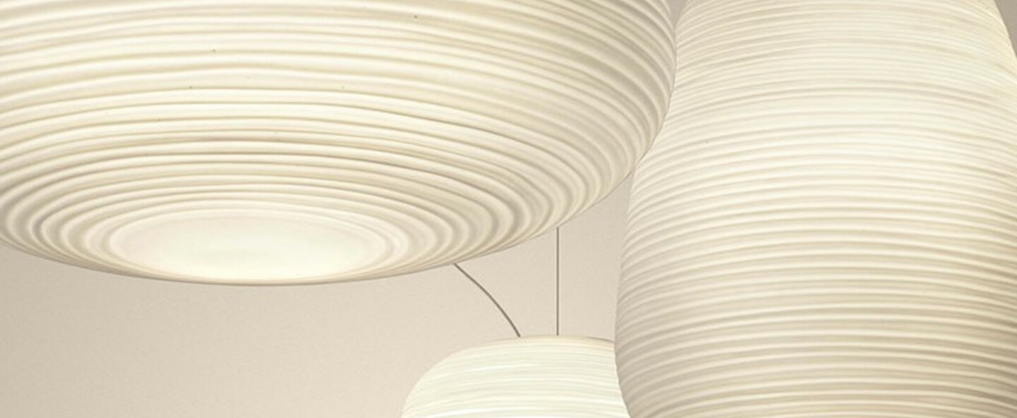 Suspension rituals 1 blanc o24cm h34cm foscarini normal