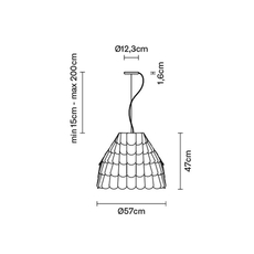 Roofer benjamin hubert suspension pendant light  fabbian f12a0121  design signed nedgis 118554 thumb