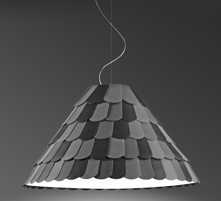 Roofer f12 high benjamin hubert suspension pendant light  fabbian f12a03 21  design signed 40022 product