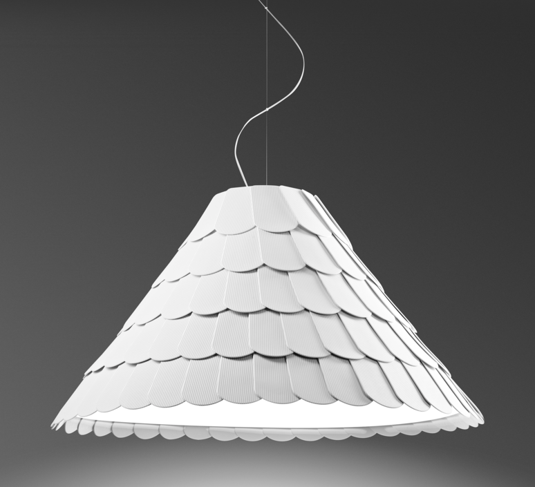 Roofer f12 high benjamin hubert suspension pendant light  fabbian f12a03 01  design signed 40019 product