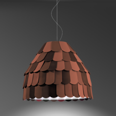 Roofer f12 high benjamin hubert suspension pendant light  fabbian f12a01 32  design signed 40027 thumb