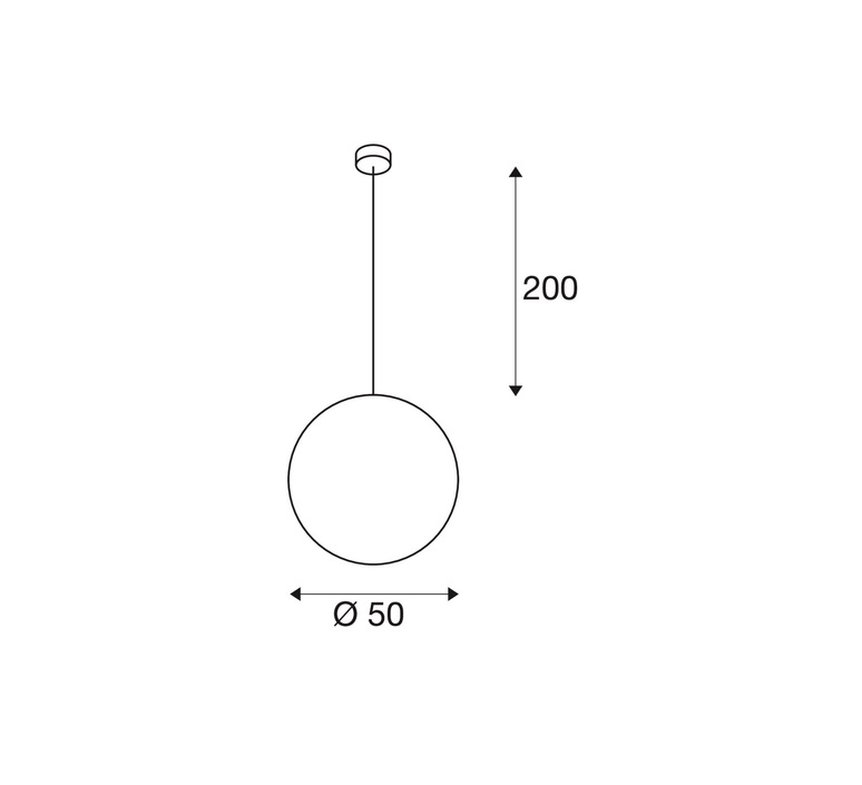 Rotoball 50  suspension  slv 165400  design signed nedgis 202268 product